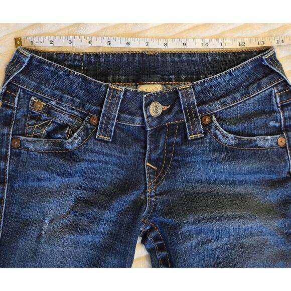 True Religion Johnny Straight Leg Y2k Jean WC92317QV - Picture 9 of 13